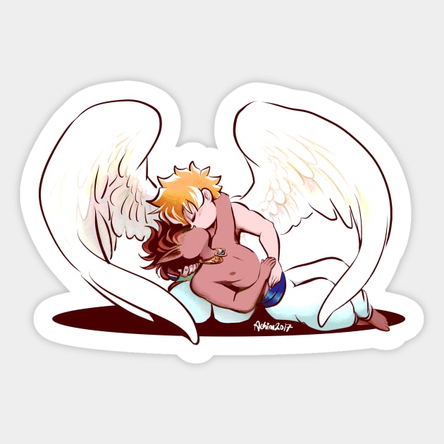 Cupid's Kiss Sticker by SHOP ACHIRU